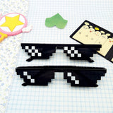 Thug Life New Sunglasses Deal With It 8 Bit Pixel Glasses Mlg Enhance Self-confidence
