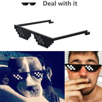 Thug Life New Sunglasses Deal With It 8 Bit Pixel Glasses Mlg Enhance Self-confidence