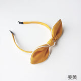 English wind rabbit ear hair band girl head hoop