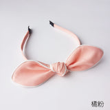 English wind rabbit ear hair band girl head hoop
