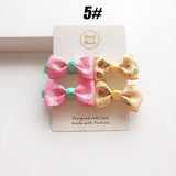 Children's hairpin ornaments