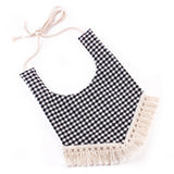 Baby Bibs Waterproof Cotton Tassel Girl Bib Saliva Towel Infant Toddler Bib Baby Bandana Bibs Burp Cloth Feeding Apron