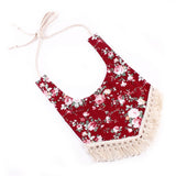 Baby Bibs Waterproof Cotton Tassel Girl Bib Saliva Towel Infant Toddler Bib Baby Bandana Bibs Burp Cloth Feeding Apron