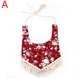 Baby Bibs Waterproof Cotton Tassel Girl Bib Saliva Towel Infant Toddler Bib Baby Bandana Bibs Burp Cloth Feeding Apron