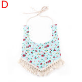 Baby Bibs Waterproof Cotton Tassel Girl Bib Saliva Towel Infant Toddler Bib Baby Bandana Bibs Burp Cloth Feeding Apron