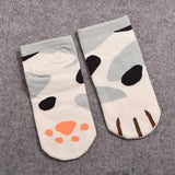 1Pair Ankle Cat Claw Style Short  Socks Women  Animal Socks