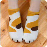 1Pair Ankle Cat Claw Style Short  Socks Women  Animal Socks
