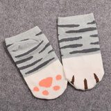 1Pair Ankle Cat Claw Style Short  Socks Women  Animal Socks