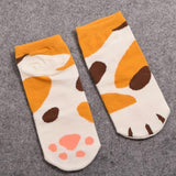 1Pair Ankle Cat Claw Style Short  Socks Women  Animal Socks