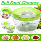 Multifunction Household Food Processor Manual Meat Machine Crusher Chopper