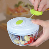 Multifunction Household Food Processor Manual Meat Machine Crusher Chopper