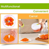 Multifunction Household Food Processor Manual Meat Machine Crusher Chopper