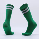 11 Colors Kids Soccer Football Socks Boys Girls Sports Antiskid Thick Over Knee Socks Students School Long Running Basketball Socks