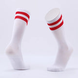 11 Colors Kids Soccer Football Socks Boys Girls Sports Antiskid Thick Over Knee Socks Students School Long Running Basketball Socks