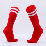11 Colors Kids Soccer Football Socks Boys Girls Sports Antiskid Thick Over Knee Socks Students School Long Running Basketball Socks