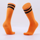 11 Colors Kids Soccer Football Socks Boys Girls Sports Antiskid Thick Over Knee Socks Students School Long Running Basketball Socks