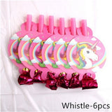 Mask Birthday Eye Cup Kids Happy Box Accessory Supplies Theme Goods Plate Hat Unicorn Party