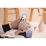 Women Girls half finger glove Hand Wrist Warmer Winter wool knitted Fingerless Gloves girls Mittens luvas femmes gants hiver Mitaines mujer guantes invierno mitones hansker