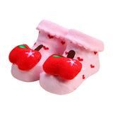 Cartoon Newborn Baby Girls Boys Anti-Slip Socks Slipper Shoes Boots
