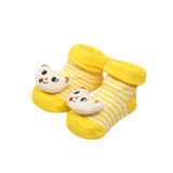 Cartoon Newborn Baby Girls Boys Anti-Slip Socks Slipper Shoes Boots