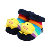 Cartoon Newborn Baby Girls Boys Anti-Slip Socks Slipper Shoes Boots