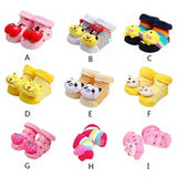 Cartoon Newborn Baby Girls Boys Anti-Slip Socks Slipper Shoes Boots
