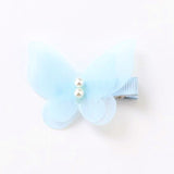2 PCS Baby Hairpin Butterfly Hairpin Simulated Butterfly Hair Clip Lithe Gauze Hair Clip Bowknot  Hairpin