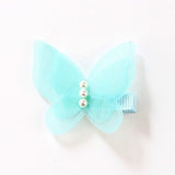 2 PCS Baby Hairpin Butterfly Hairpin Simulated Butterfly Hair Clip Lithe Gauze Hair Clip Bowknot  Hairpin