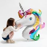 1 Pcs Birthday Party Decorations kids Foil Balloons Unicorn Balloon Party Supplies Wedding Baby Shower Decor Rainbow 2018 New