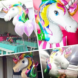 1 Pcs Birthday Party Decorations kids Foil Balloons Unicorn Balloon Party Supplies Wedding Baby Shower Decor Rainbow 2018 New