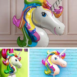 1 Pcs Birthday Party Decorations kids Foil Balloons Unicorn Balloon Party Supplies Wedding Baby Shower Decor Rainbow 2018 New