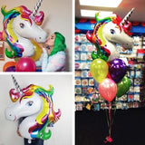 1 Pcs Birthday Party Decorations kids Foil Balloons Unicorn Balloon Party Supplies Wedding Baby Shower Decor Rainbow 2018 New