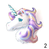 1 Pcs Birthday Party Decorations kids Foil Balloons Unicorn Balloon Party Supplies Wedding Baby Shower Decor Rainbow 2018 New