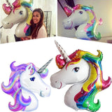 1 Pcs Birthday Party Decorations kids Foil Balloons Unicorn Balloon Party Supplies Wedding Baby Shower Decor Rainbow 2018 New