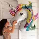 1 Pcs Birthday Party Decorations kids Foil Balloons Unicorn Balloon Party Supplies Wedding Baby Shower Decor Rainbow 2018 New