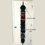Cap Rack Baseball Cap Hat Holder Rack Organizer Storage Door Closet Hanger